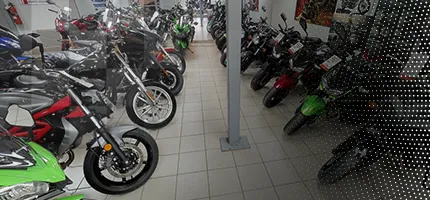 Bannière de New  vehicles in inventory at Deshaies Motosport Inc. in Montreal