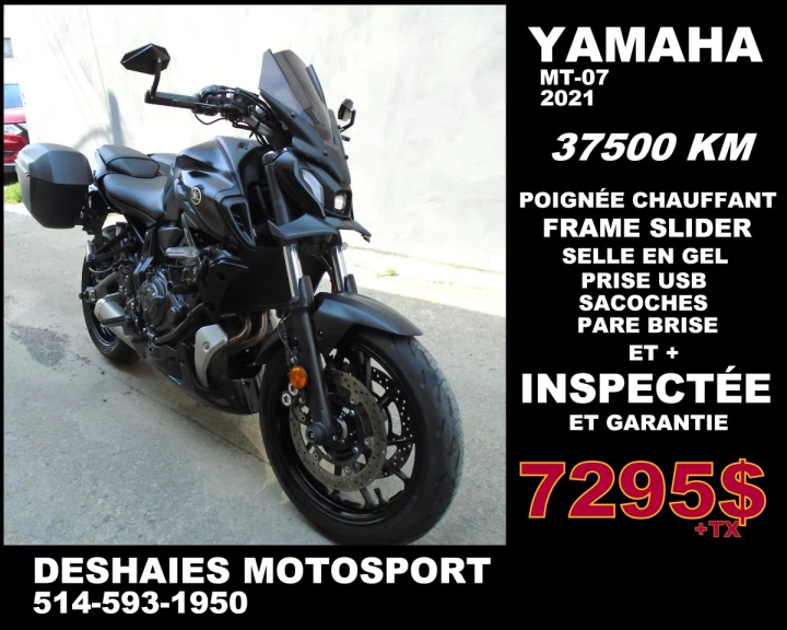 2021 Yamaha MT-07 