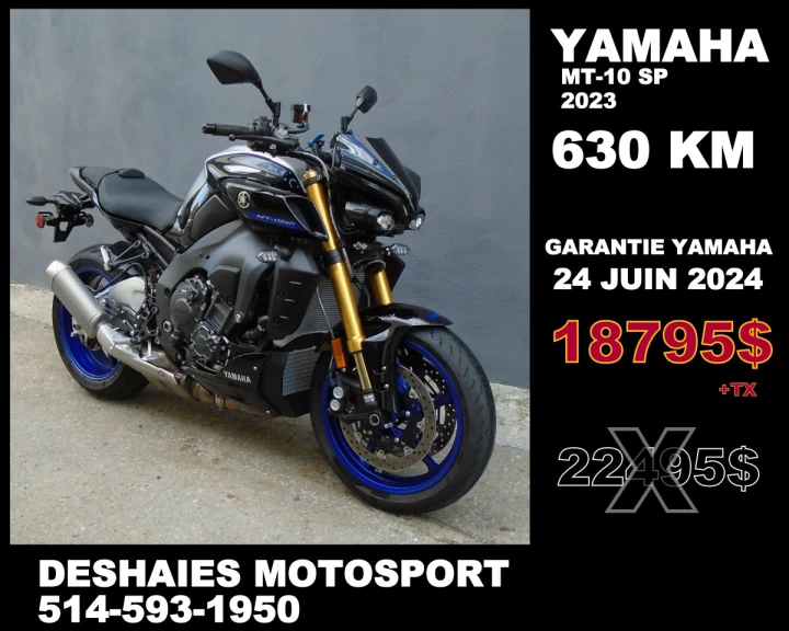 2023 Yamaha MT-10 