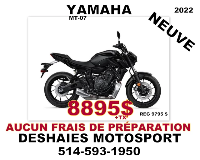 Yamaha MT-07  2022