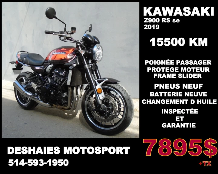 2019 Kawasaki Z900RS 