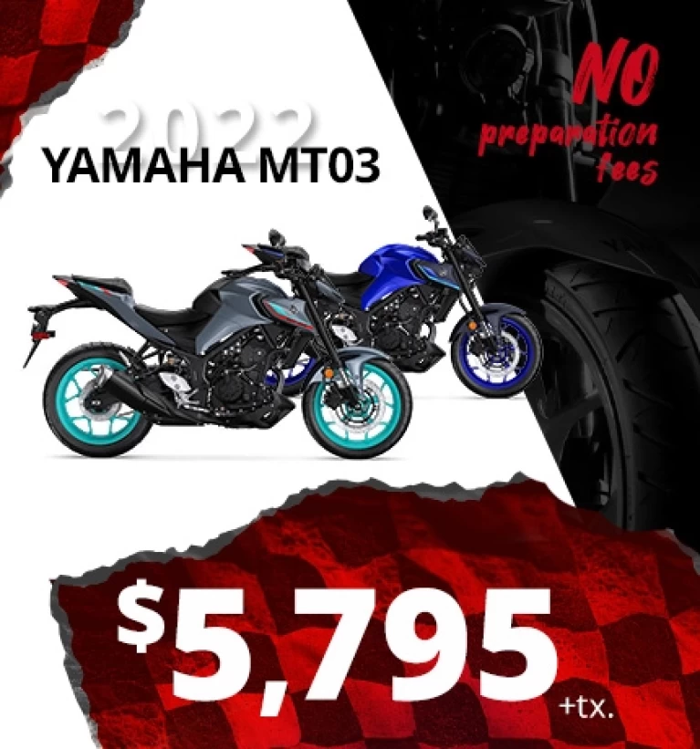 New 2022 Yamaha MT03 2022