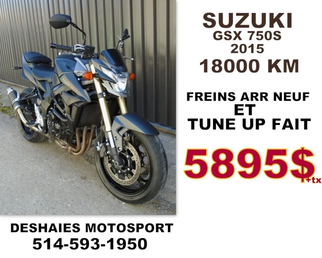Suzuki GSXR750 - 2015