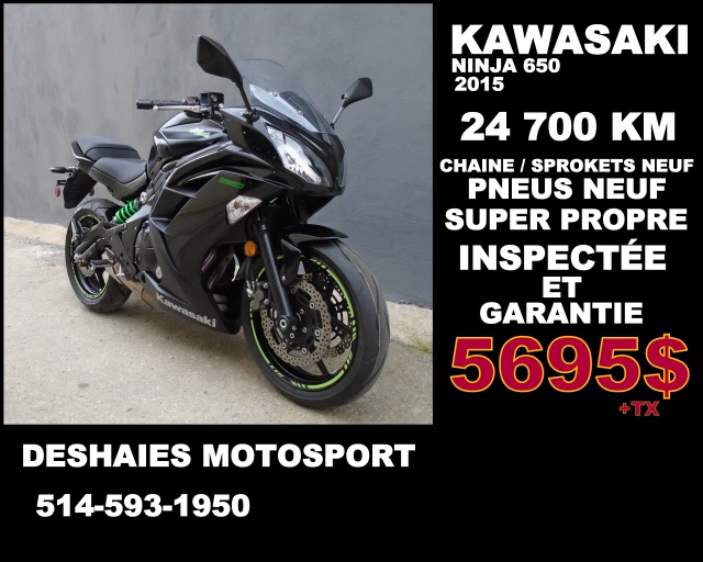 Kawasaki Ninja 650  2015