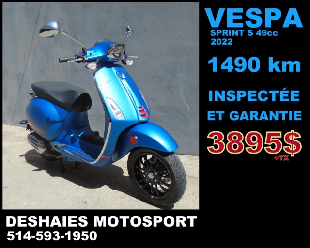 Vespa Sprint 50  2022