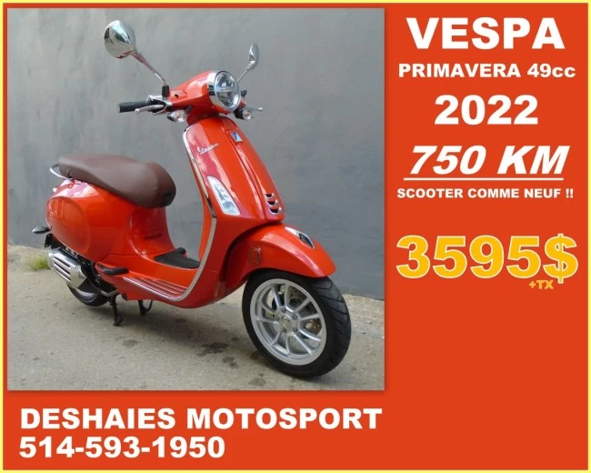 Vespa Primavera 50 - 2022