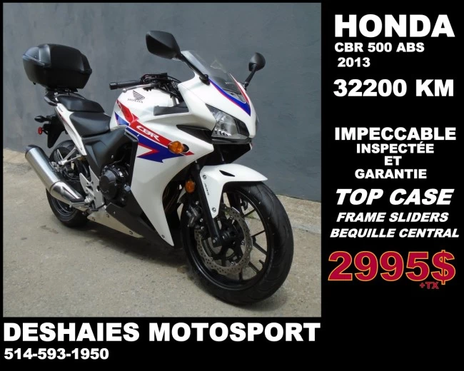 Honda CBR500R - 2013